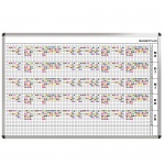 Personal-Raum-Plan, 10 Stunden, 83 Spalten, 103x177 cm, 